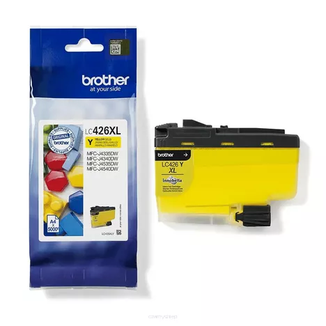 BROTHER tusz LC426XLY oryginalny yellow 5000 stron