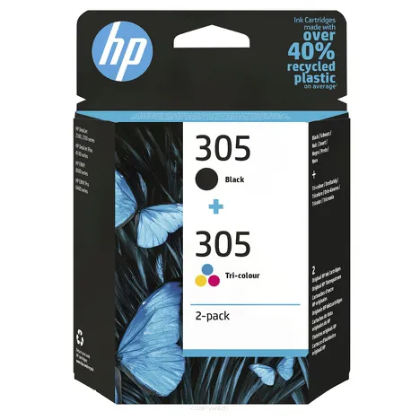 HP 305 tusz 6ZD17AE oryginalny black / color 2Pack