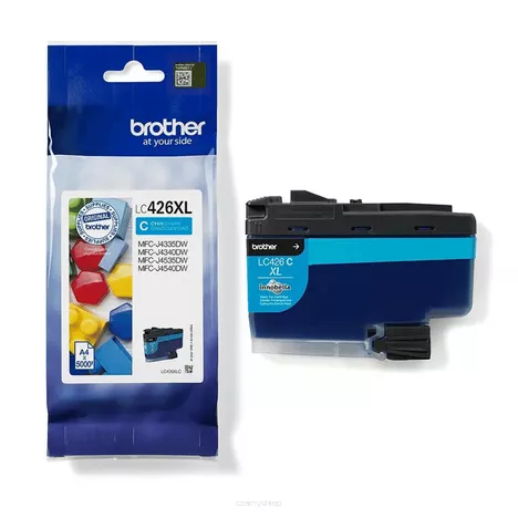 BROTHER tusz LC426XLC oryginalny cyan 5000 stron