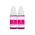 2-PAK Multibox Tusz do CANON GI490M magenta zamiennik - 2