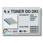 4-PAK Multibox Toner do OKI C822 black/cyan/magenta/yellow zamiennik - 2