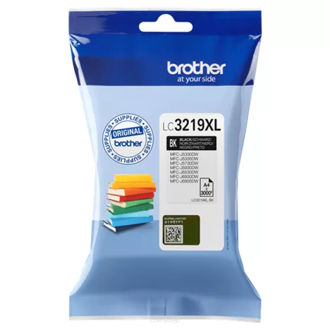 BROTHER tusz LC3219XLBK oryginalny czarny 3000 stron