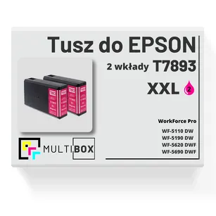 Tusz do EPSON T7893 XXL C13T789340 2-pak magenta zamiennik Multibox