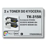 2-PAK Multibox Toner do KYOCERA TK3150 1T02NX0NL0 M3040 M3540 2x14.5K zamiennik - 2