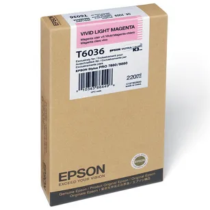 Epson tusz T6036 C13T603600 oryginalny light vivid magenta