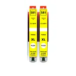 2-PAK Multibox Tusz do CANON CLI581YXL yellow zamiennik - 2
