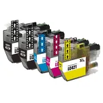 5-PAK Multibox Tusz do BROTHER LC421XL cyan / magenta / yellow / black zamiennik - 2