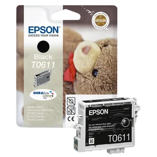 EOL Epson tusz T0611 C13T06114010 oryginalny black