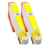 2-PAK Multibox Tusz do EPSON 24XL T2434 C13T24344010 yellow zamiennik - 2