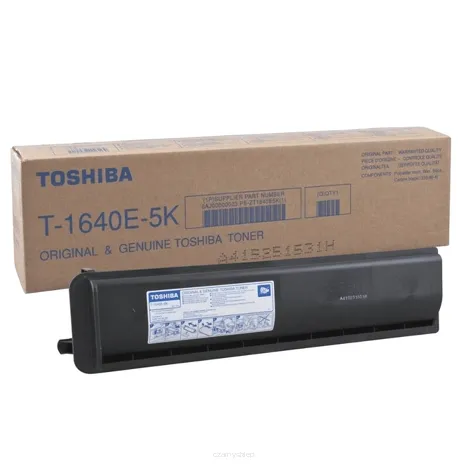 EOL TOSHIBA toner T1640E czarny oryginalny 6AJ00000023 6AJ00000253 5000 stron.