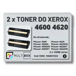 2-PAK Multibox Toner do XEROX 4600 4620 106R01534 12K zamiennik - 2