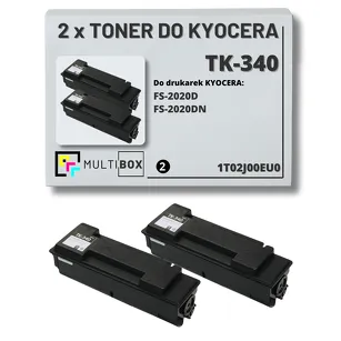 2-pak Toner do KYOCERA TK-340 1T02J00EU0 FS2020 2x12.0K Multibox zamiennik
