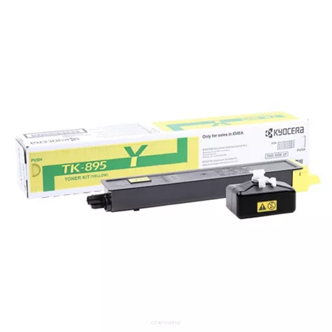 KYOCERA toner TK895Y 1T02K0ANL0 yellow oryginalny 6000 stron