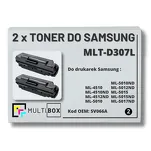 2-PAK Multibox Toner do SAMSUNG ML4510 ML5010 MLTD307L SV066A 15K Zamiennik - 2