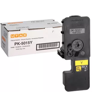 TRIUMPH ADLER UTAX toner PK5015Y 1T02R7AUT0 yellow oryginalny 3000 stron