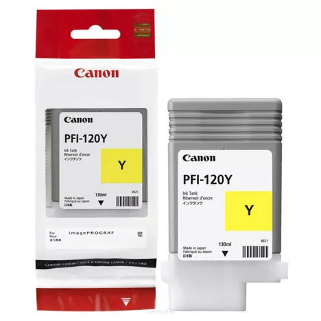 CANON tusz PFI120Y 2888C001 oryginalny yellow 130ml