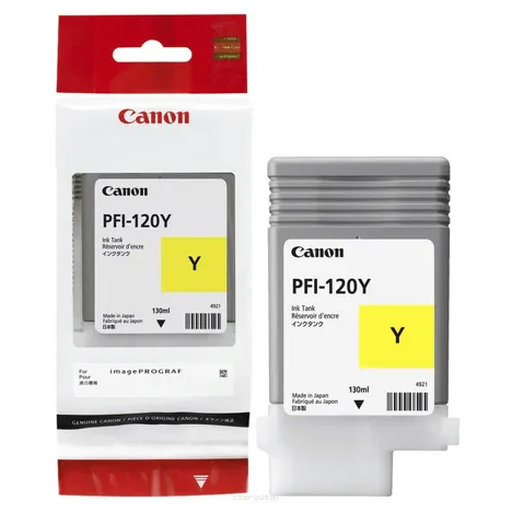 CANON tusz PFI120Y 2888C001 oryginalny yellow 130ml