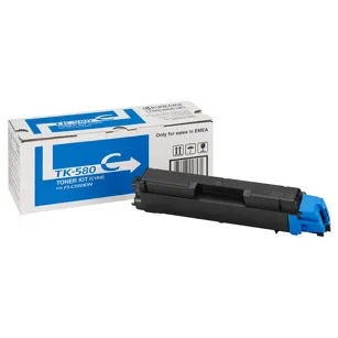 KYOCERA toner TK580C 1T02KTCNL0 cyan oryginalny 2800 stron