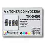 4-PAK Multibox Toner do KYOCERA TK5450  ECOSYS MA2600 PA2600 4.1K/3x3.2K CMYK zamiennik - 2