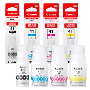 CANON tusz GI41S oryginalny black / cyan / magenta / yellow 4-pak 70ml + 3x40ml