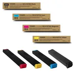 4-PAK Zamiennik Toner do Sharp MX60GTBA (MX61GTBA) MX60GTCA (MX61GTCA) MX60GTMA (MX61GTMA) MX60GTYA (MX61GTYA) CMYK - 2