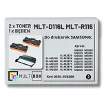 3-PAK Multibox 2x Toner + 1x Bęben do SAMSUNG M2625 MLTD116L MLTR116 SU828A 3K/9K Zamiennik - 2