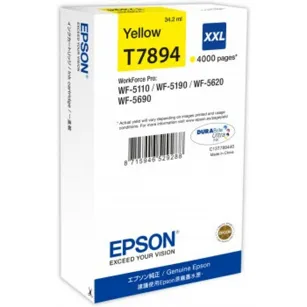 Epson tusz T7894 XXL C13T789440 oryginalny yellow