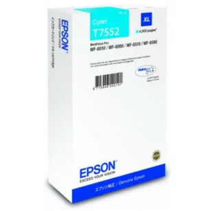 Epson tusz T7552 XL C13T755240 oryginalny cyan