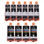 10-PAK Multibox Tusz do CANON PGI35 CLI36 black / color zamiennik - 2