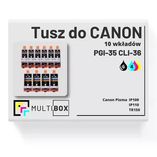 Tusz do CANON PGI35 CLI36 10-pak black / color zamiennik Multibox