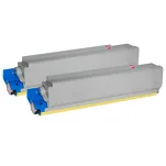 2-PAK Multibox Toner do OKI C831 C841 44844506 magenta zamiennik - 3