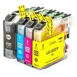 4-PAK Multibox Tusz do BROTHER LC223 - 2