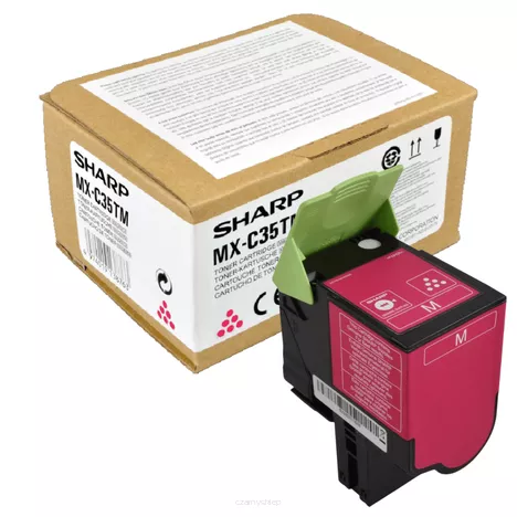 SHARP toner MXC35TM oryginalny magenta 6000 stron