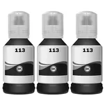 3-PAK Multibox Tusz do EPSON 113 T06B1 C13T06B140 black zamiennik - 2