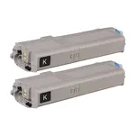 2-PAK Multibox Toner do OKI C532 MC563 46490404 black zamiennik - 3
