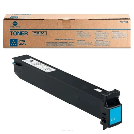 EOL KONICA MINOLTA toner TN213C A0D7452 cyan oryginalny 19000 stron