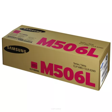 SAMSUNG toner SU305A CLTM506L oryginalny magenta 3500 stron
