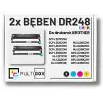 2-PAK Multibox Bęben do BROTHER DR248CL CMYK zamiennik - 2