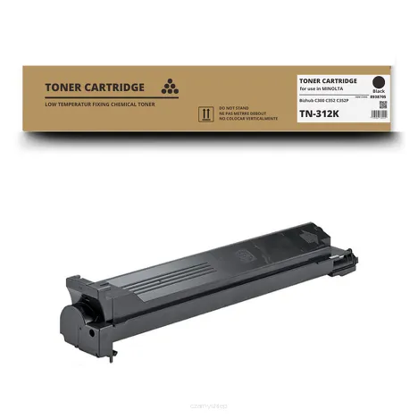 Toner do KONICA MINOLTA TN312K Bizhub C300 C352 8938705 Black Zamiennik
