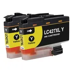 2-PAK Multibox Tusz do BROTHER LC427XLY yellow zamiennik - 2
