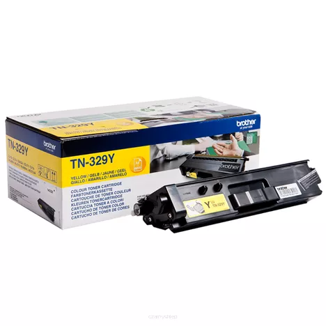 Brother toner TN329Y oryginalny yellow