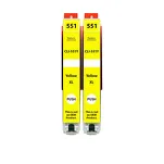2-PAK Multibox Tusz do CANON CLI551YXL yellow zamiennik - 2