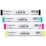 4-PAK Zamiennik Toner do Canon CEXV29 2790B002 2794B002 2798B002 2802B002 GPR31 iRC5030 iRC5035 iRC5235 iRC5240 CMYK - 3