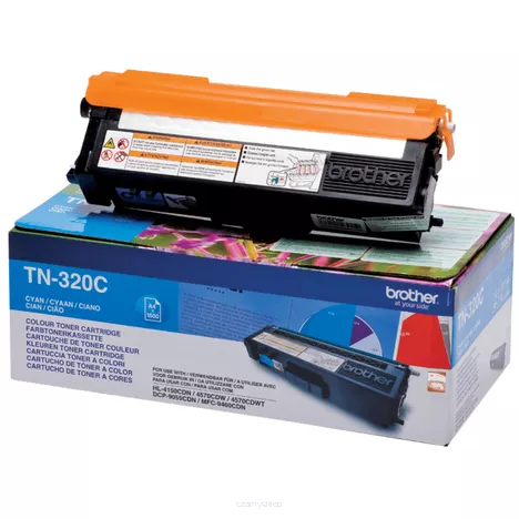 Brother toner TN320C oryginalny cyan