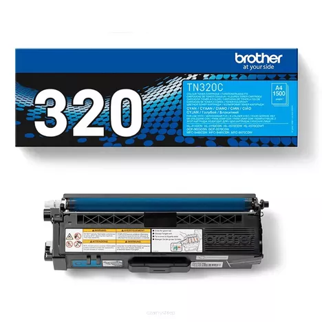 Brother toner TN320C oryginalny cyan
