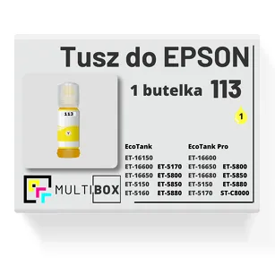 Tusz do EPSON 113 T06B4 C13T06B440 yellow zamiennik Multibox