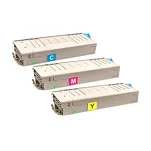 3-PAK Multibox Toner do OKI ES6410 cyan/magenta/yellow zamiennik - 3