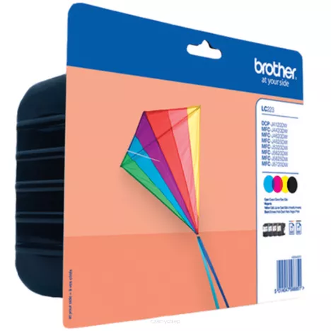 BROTHER tusz LC223VALBP oryginalny 4-pak CMYK 550 stron