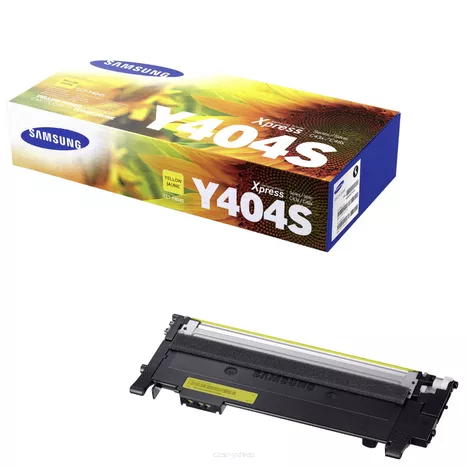 SAMSUNG toner SU444A CLTY404S oryginalny yellow 1000 stron