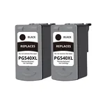 2-PAK Multibox Tusz do CANON PG540XL black zamiennik - 2